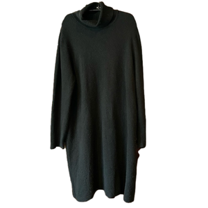 JCrew Black Turtleneck Sweater Dress